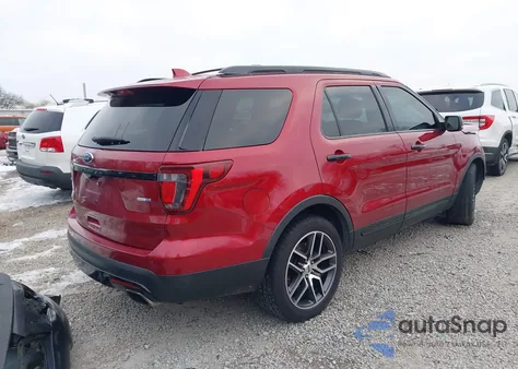 2016 Ford Explorer Sport from USA, damaged, VIN 1FM5K8GT6GGC83970